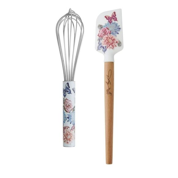 Dolly Parton Floral Whisk & Spatula Set - Picture 2 of 6